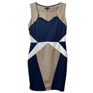 Venus Color Block Sleeveless Size‎ Large Dress